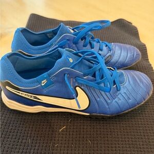 Nike Tiempo Blue Football Shoes